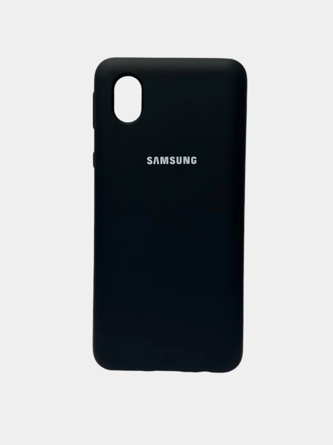 Черный чехол SILICONE COVER для Samsung A01 / M01