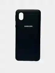 Черный чехол SILICONE COVER для Samsung A01 / M01