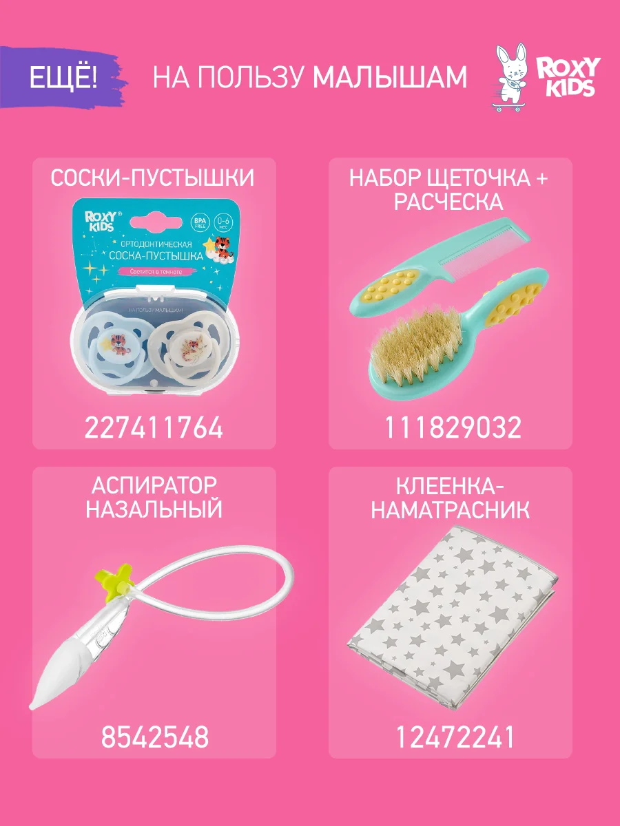 Бирюзовый грызунок прорезыватель для зубов и десен Зайка