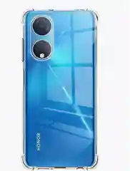 Чехол для Honor X7 / Honor Play 30+ / 5G с усиленными углами, силиконовый прозрачный