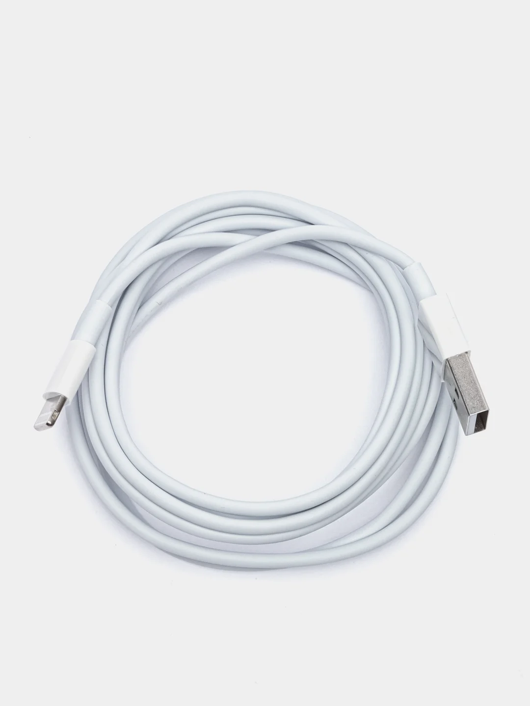 Кабель зарядный USB-Lightning для iPhone, 1м и 2м