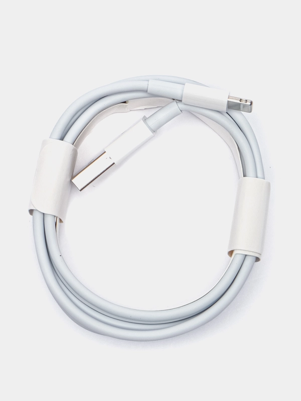 Кабель зарядный USB-Lightning для iPhone, 1м и 2м