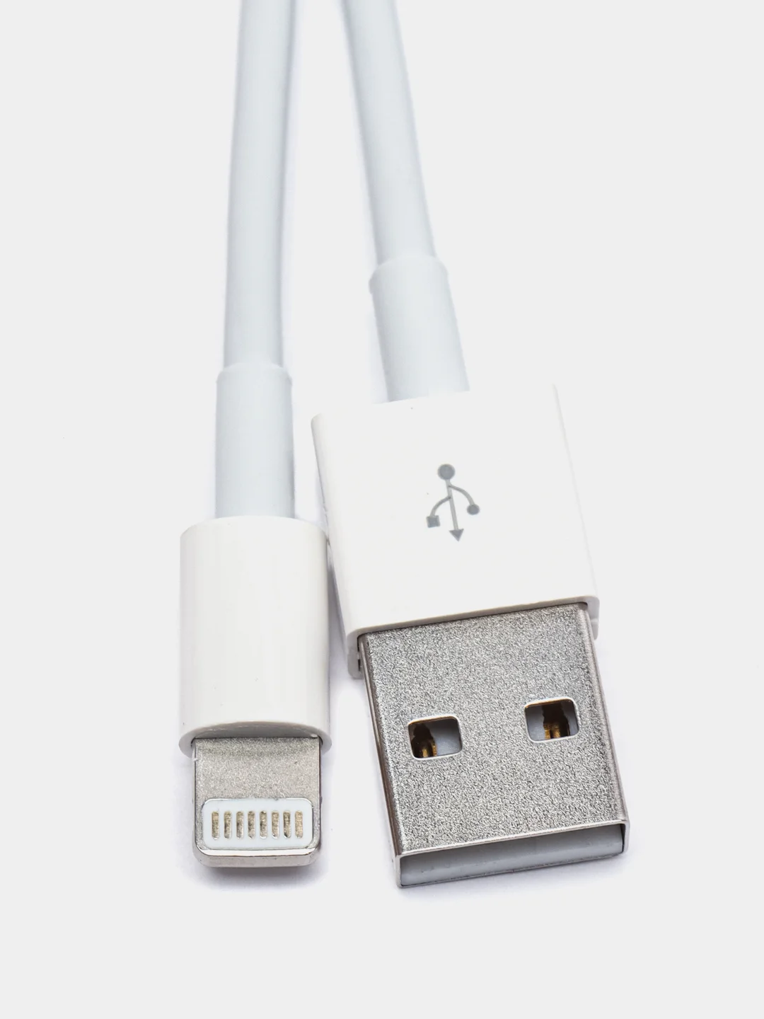 Кабель зарядный USB-Lightning для iPhone, 1м и 2м