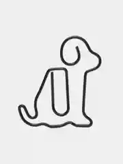 Скрепки фигурные 19мм, "Cat&Dog ", 4шт., пакет с европодвесом