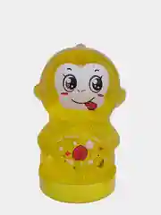 Горчичный слайм в баночке, слайм стекло