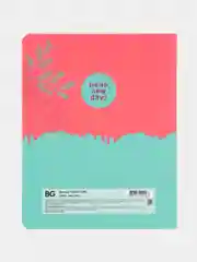 Красный тетрадь 40л., А5, клетка "Hello, new day"