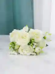 Белый искусственные цветы пионы, букет пионов