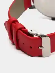 Красный женские наручные кварцевые часы Shengke