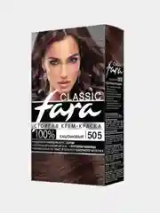 Крем-краска для волос Fara classic, 505 Каштан