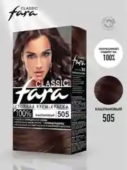 Крем-краска для волос Fara classic, 505 Каштан