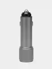 Автомобильная зарядка в прикуриватель железный USB-A + Type-C, мощность 3.1 А