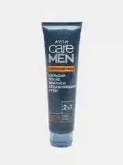 AVON MEN 2 в 1 Бальзам после бритья и увлажняющий крем "Основной уход", 100 мл