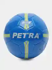 Синий мяч футбольный детский Petra FB-2, размер 2