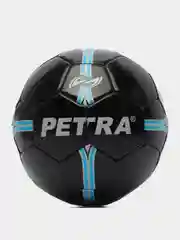 Черный мяч футбольный детский Petra FB-2, размер 2