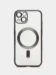 Лазурный iphone 13, Айфон 13 чехол матовый с объёмный с принтом для iPhone 13