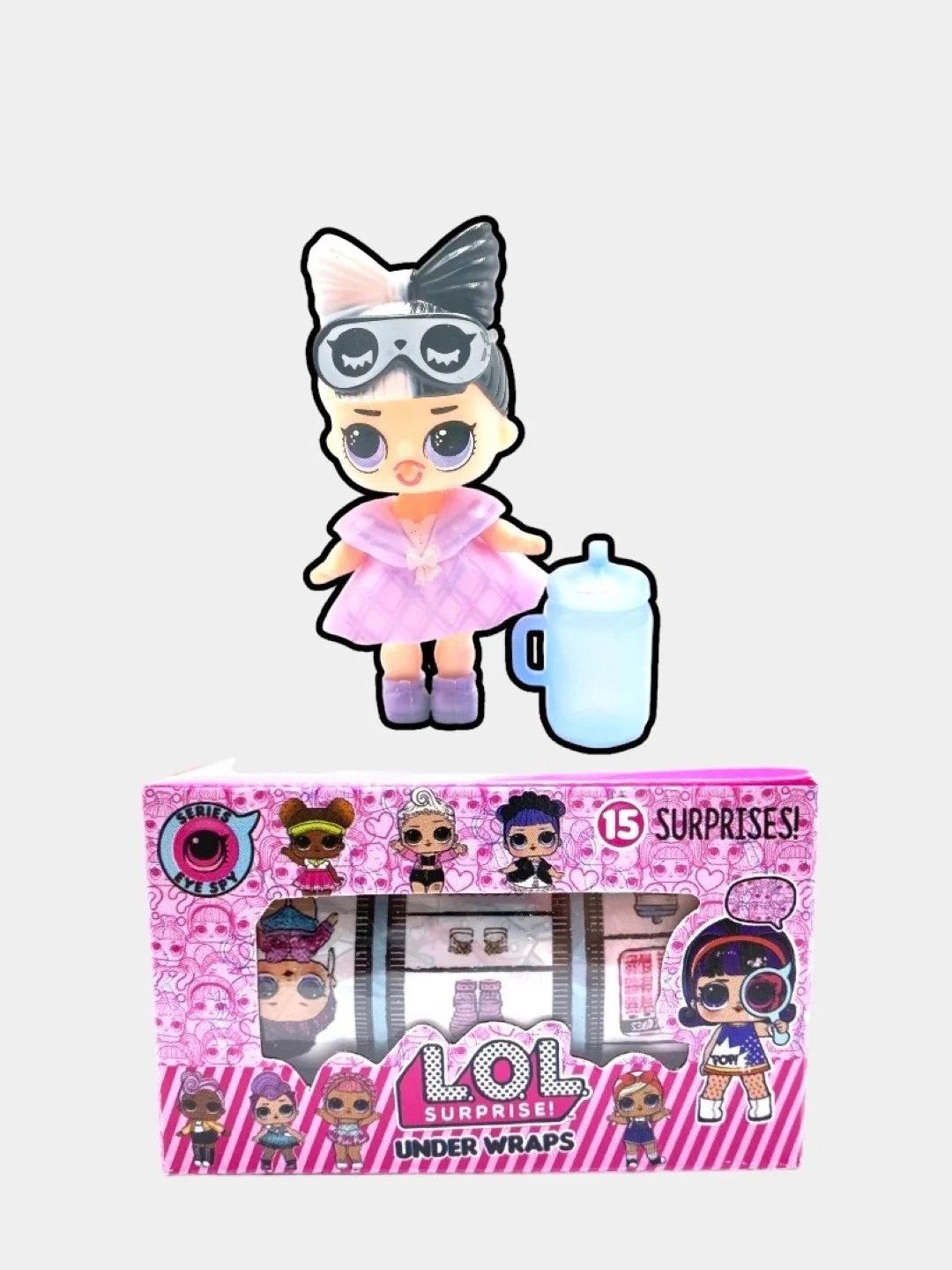 Розовый lol Surprise Dolls Under Wraps / ЛОЛ Андер Вапс