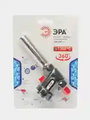 Горелка газовая ЭРА GB-06P с пьезоподжигом установка на баллон вращение 360 градусов