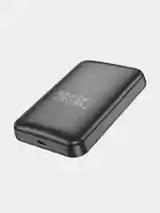 Черный аккумулятор внешний BOROFONE BJ63 5000mAh, PD20W + MagSafe беспроводная зарядка, повербанк
