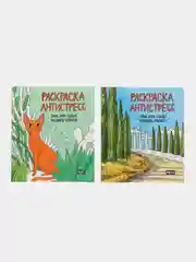 Набор детских раскрасок антистресс Prof-Press My Art, 691085, 200х230 мм, 2 шт, 48 страниц
