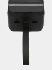 Черный портативная зарядная станция 80000mAh, 60000mAh, 30000mAh. power bank 66W быстрая зарядка