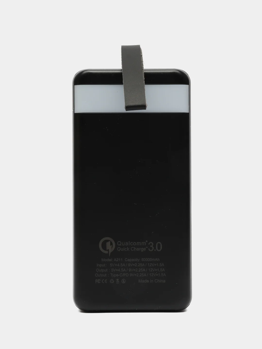 Черный портативная зарядная станция 80000mAh, 60000mAh, 30000mAh. power bank 66W быстрая зарядка