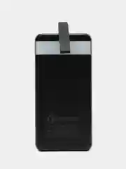 Черный портативная зарядная станция 80000mAh, 60000mAh, 30000mAh. power bank 66W быстрая зарядка