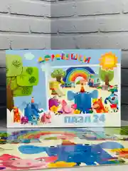 Паззл для малышей мульт герои Деревяшки игрушки мультяшки