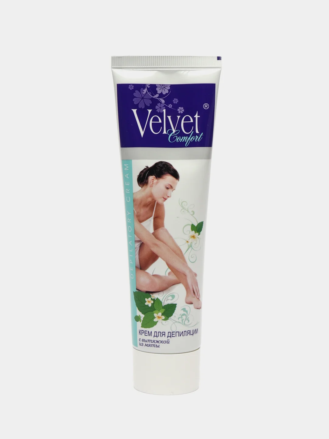 VelVet Крем для депиляции с вытяжкой из мяты, 100 мл
