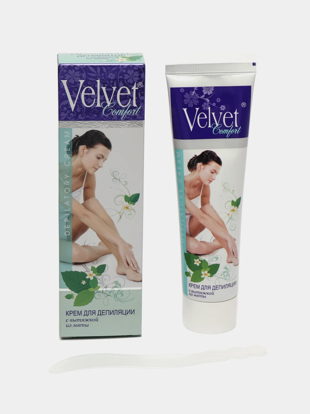 VelVet Крем для депиляции с вытяжкой из мяты, 100 мл