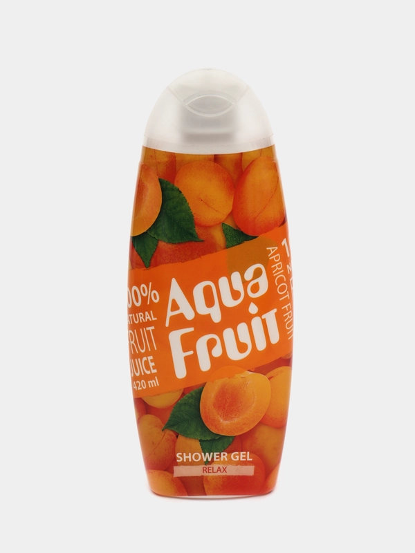 Гель для душа apricot Aquafruit Fruit Relax, 420 мл