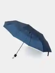 Черный зонт складной, 8 спиц, унисекс