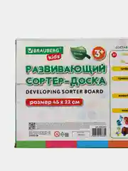 Сортер для малышей Brauberg Kids, 665242, деревянный Монтессори от 3 лет магнитная рыбалка