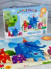 Герои из мультика Деревяшки 24 игрушка развитие моторики