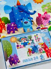 Герои из мультика Деревяшки 24 игрушка развитие моторики