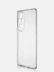 Прозрачный чехол для Honor 200 силиконовый ROSCO матовый/ прозрачный тонкий с бортиком защитой камер