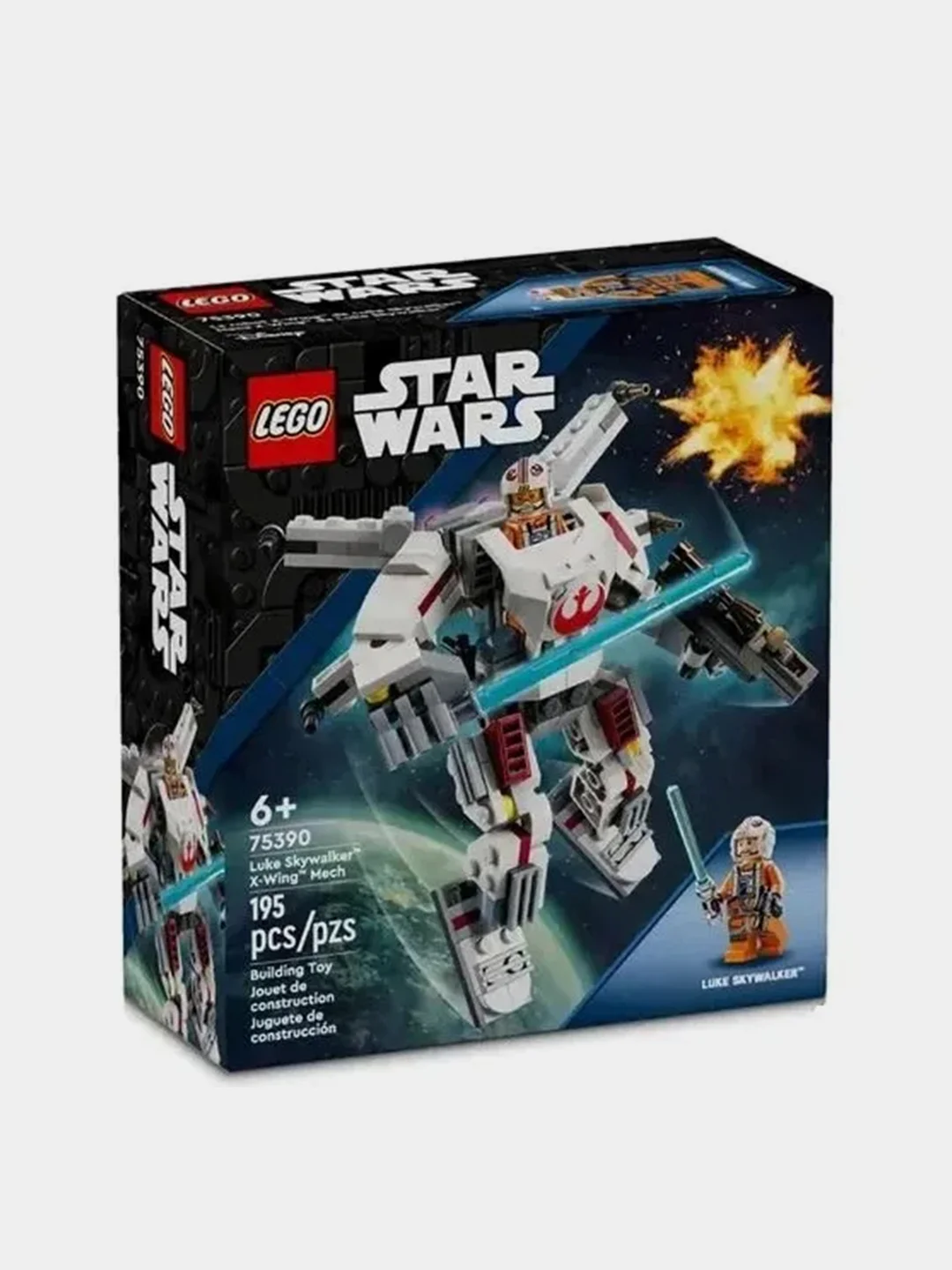 Конструктор LEGO STAR WARS "Боевой робот Люка Скайуокера X-Wing", 6+