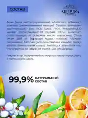 Дезодорант Siberina "Фруктовый заряд" с цинком 50 мл