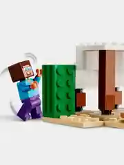 Конструктор LEGO Minecraft "Экспедиция Стива в пустыню", 75 деталей