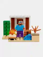 Конструктор LEGO Minecraft "Экспедиция Стива в пустыню", 75 деталей