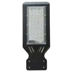 Черный светодиодный уличный консольный светильник GLANZEN 30 Вт IP65 RPD-6500-30-k