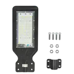 Черный светодиодный уличный консольный светильник GLANZEN 30 Вт IP65 RPD-6500-30-k