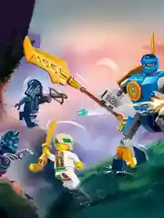 Конструктор LEGO Ninjago "Боевой робот Джея", 78 деталей