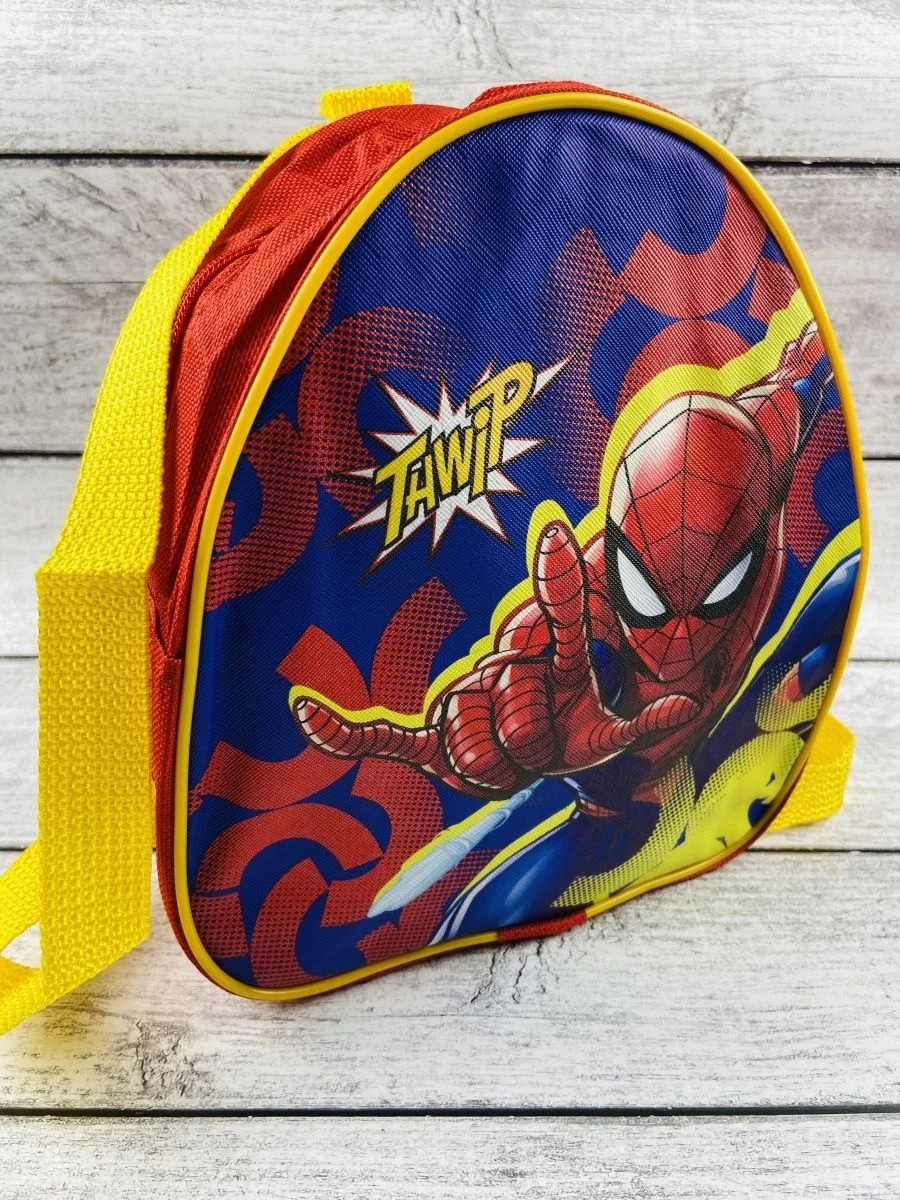 Рюкзачок детский сумка Человек паук Spiderman Герои мульт