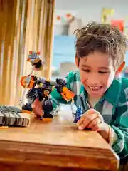Конструктор LEGO Ninjago "Элементальный земной робот Коула", 235 деталей