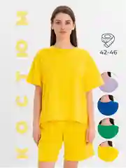 Желтый костюм спортивный женский