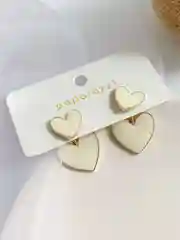 Серьги женские сердечки