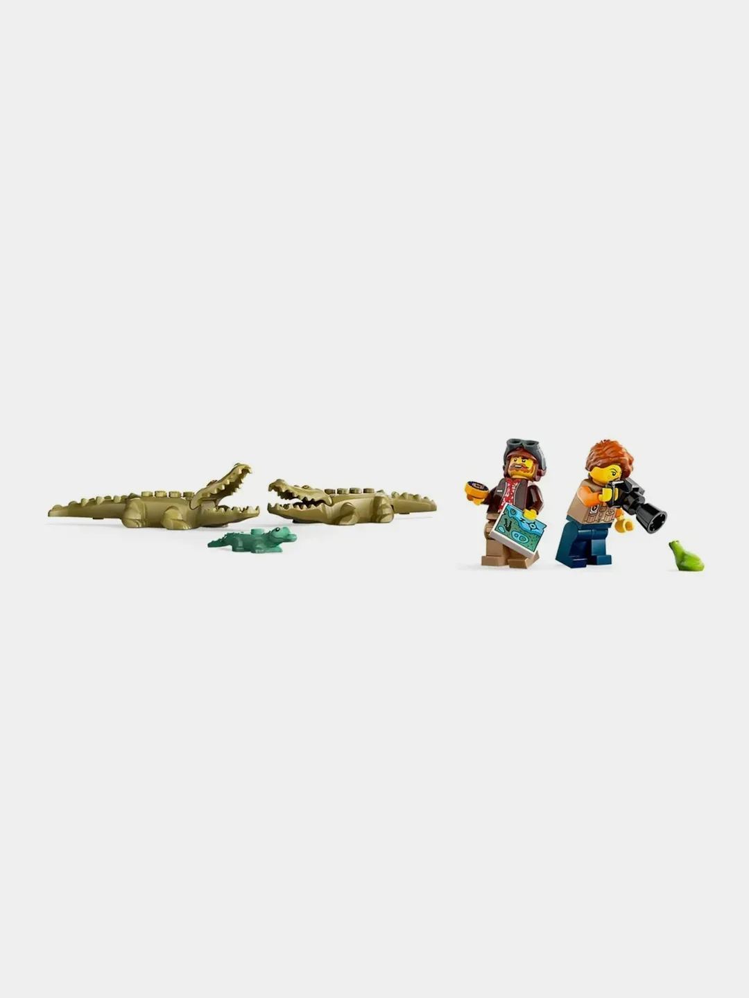 Конструктор LEGO CITY "Исследователь джунглей: водный самолет", 177 деталей