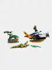 Конструктор LEGO CITY "Исследователь джунглей: водный самолет", 177 деталей