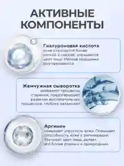 Голубой тканевая маска для лица, увлажняющая, набор 5 шт, 10 шт