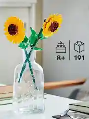 Сувенирный набор LEGO "Подсолнухи", 191 деталь